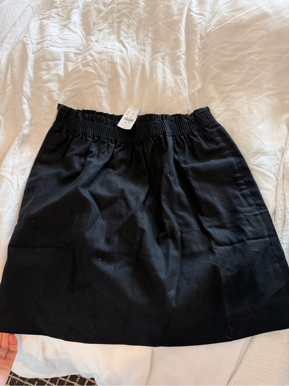 J. Crew Black Mini Skirt